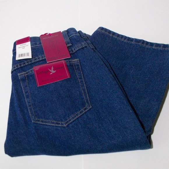 NWT Cottage Street Relaxed Fit Jeans Size 10R - Picture 2 of 9